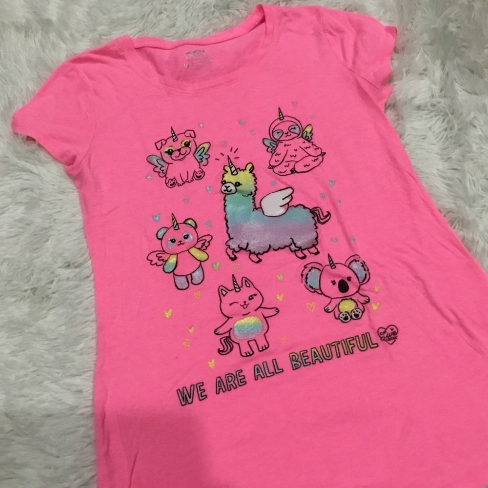 NWOT Justice Unicorn T-shirt